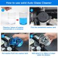 1pcs Car Windshield Glass Washer Cleaner Effervescent Tablets Detergent Car Accessaries Window Glass Clean Spot Concentrate