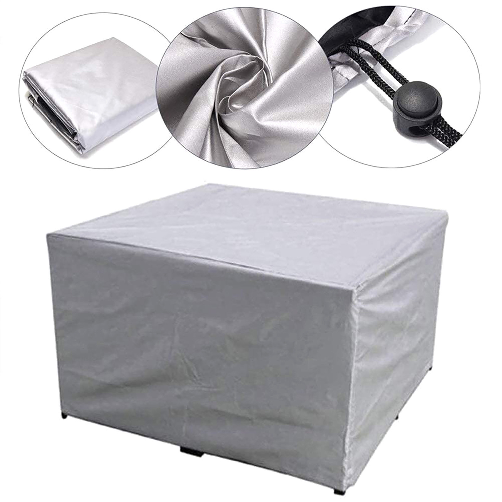 Garden Furniture Covers Waterproof Outdoor Patio Winter Storage Rain Snow Chair Covers Sofa Table Tarpaulin Dust Proof Cover