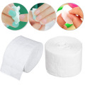 300pcs 1 Roll Lint Free Nail Art Makeup Tips Manicure Polish Cotton Remover Cleaner Wipe Cotton Pads Paper Nail supplies