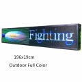 P5 LED Advertising Sign Outdoor Full Color Display 77"x8 ElectronicLED display Rolling message led sign for Business,Shop,Window