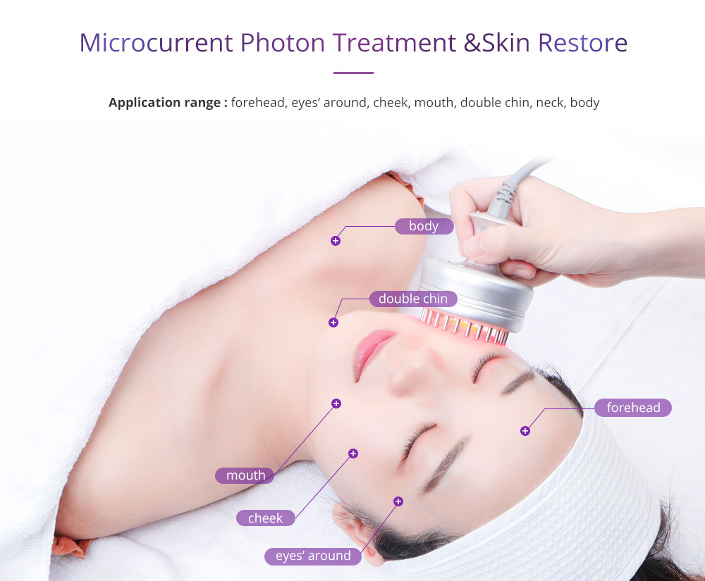 9in1 40k Ultrasonic Radio Frequency Vacuum Slimming Cold Photon&Micro Current Face Skin Care Lipo laser Slim Beauty Machine