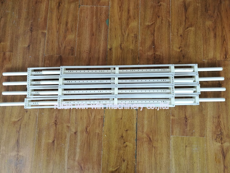 4pcs static bar bag making machine spare parts no wire total length 750mm, each side 225mm, effect width 300mm