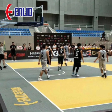 Outdoor Basketball Sports Flooring Tiles In Plastic Flooring China