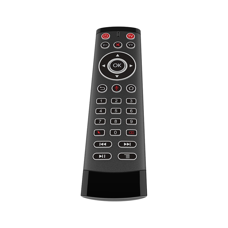 T1 Pro Voice Remote Control 2.4G Wireless Air Mouse Voice Control Gyro IR Remote with 2 IR-Learning for Android Tv Box