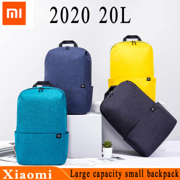 Original Xiaomi 20L Backpack Bag Colorful Leisure Sports Chest Pack Bags Unisex For Mens Women Travel Camping