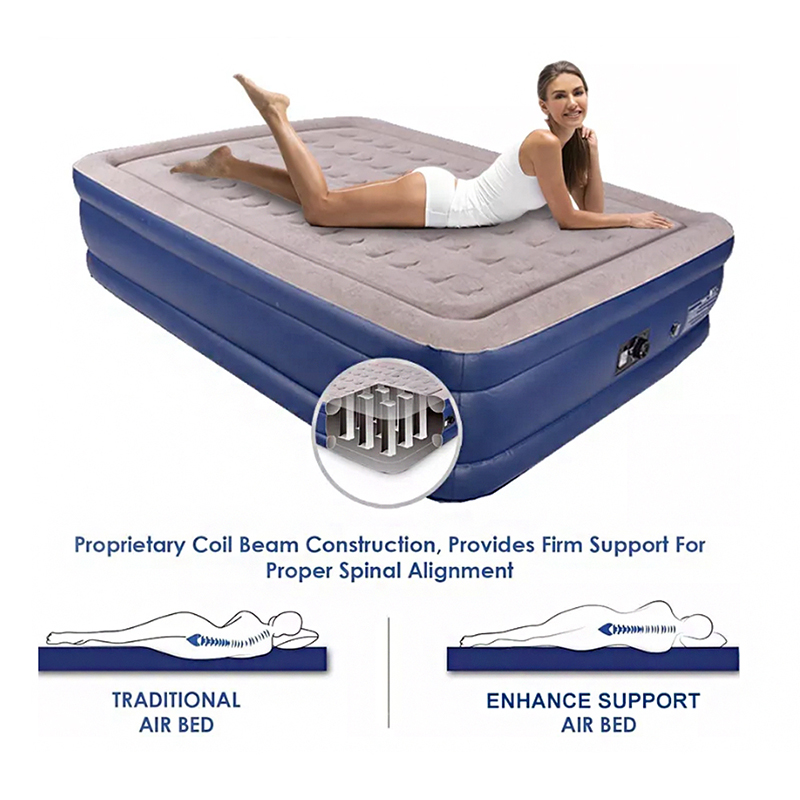 air mattress with built-in pump