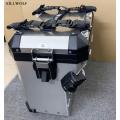 Motorcycle aluminum alloy three-box tail box side box is suitable for BMW R1250GS/ADV F850GS storage box storage box accessories