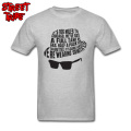 Blues Brothers T-shirt Men Letter T Shirt 2018 New Fashion Male Clothes Grey Tshirt Cotton Fabric Tops Tees Street Style Camisa