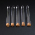 200pcs/Pack 18*180mm( 7.08*70.8 in ) Plastic tube with Cork Cap Wedding favours Vial Packing tube Free Shipping