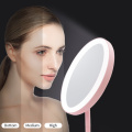 LED Makeup Mirror with Led Light Vanity Mirror led mirror light Portable Rechargeable Mirrors miroir зеркало CFTDIS