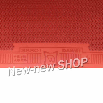 Dawei 388C-1 Half Long Pips-Out Table Tennis PingPong Rubber with Sponge