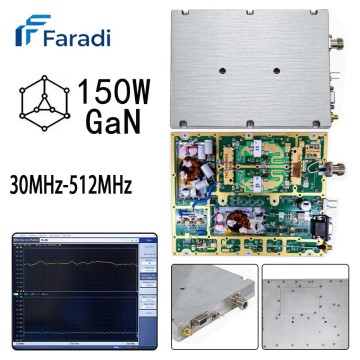 150W Solid State Broadband High Power Amplifier