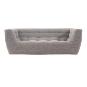 Ethnicraft N701 Fabric Three Seater Sofa with Armrest