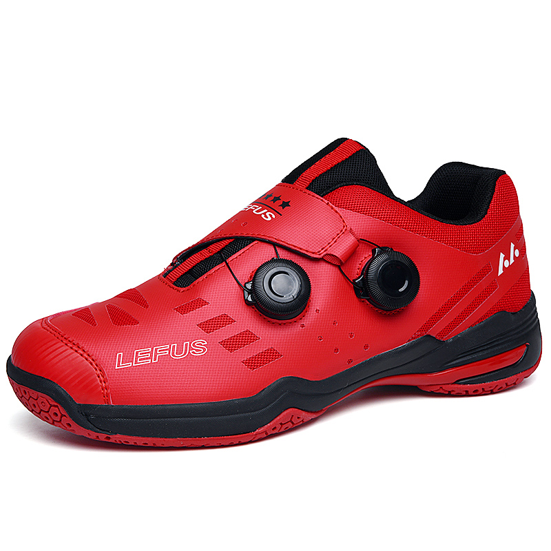 Men Professional Badminton Shoes Size 36-45 Luxury Badminton Sneakers Red Blue Light Weight Tennis Shoes Men Volleyball Wears
