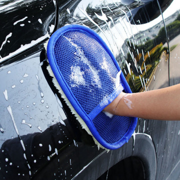Car Styling Wool Soft Car Washing Gloves Cleaning Brush Cleaner Motorcycle Washer Care Products Care Windshields Accessories