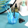5pcs Hair Dye Mixing Bowl 3 Brushes 1 Ear Shield Combo Set Plastic Salon Tool Dye Hair Salon DIY Hair Styling Tool