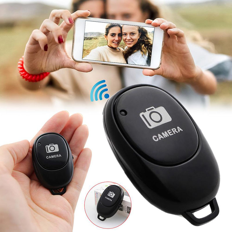 New Bluetooth Remote Shutter Controller Button Self-Timer for Camera Wireless Stick Shutter Release Phone Wholesale