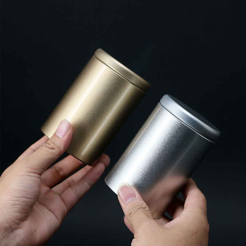 1pcs/bag 50g tea Tin Storage Metal Box small iron pot sealed pot for Coffee Tea Candy Storage accessiories Container Cans