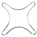 Mayitr Gas Cooker Stand Chrome Plated Metal Stove Top Coffee Maker Pot Trivet Stand Gas Cooker Hob For Kitchen Replacement Tool