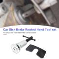 Brake Cylinder Adjustment Group BRAKE CALIPER PISTON Set Back Handed Right TOOL Kit REWIND Thread Return Wind I3N3