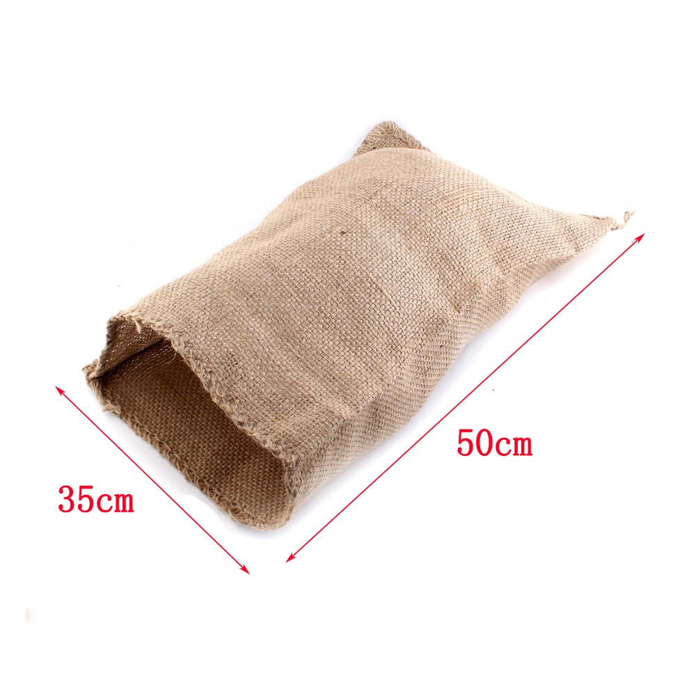 4pcs Burlap Potato Sacks Kids Game Sack Race Bags Garden Seed Store Bag Crop Storage Bag Sandbaggy Household Tool 2size choose