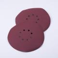 10pcs 225mm 9Inch 8 Hole Sander Disc Sanding Polish Paper Sandpaper 80/ 100/ 120/ 150/ 180/ 240/ 320/ 400/ 600/ 800/ 1000 Grit