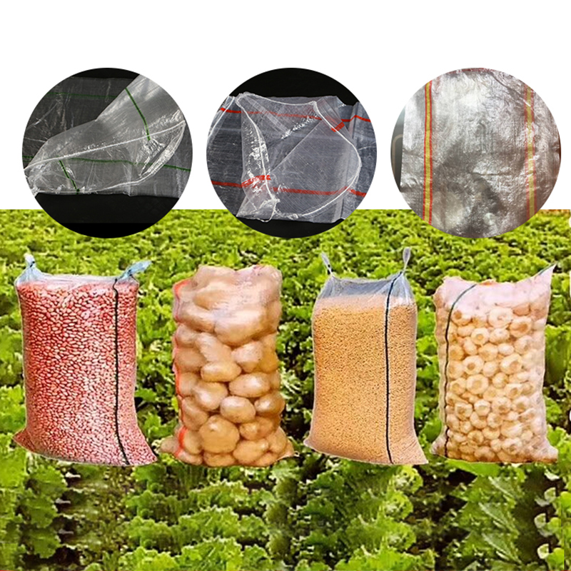 Transparent Woven Bag Snake Skin Nuts Store Packing Agricultural Products Plastic Food Dried Potato Vegetable Fruit Peanut Beans