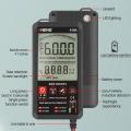 618A Smart Touch Digital Multimeter DC/AC Analog Tester True RMS Professional Transistor Capacitor NCV smart Auto/Manual Testers
