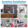 4PCS/Lot Bathroom 3M Self Adhesive Stainless Steel Hooks For Hanging Wall Hanger Key Bag Clothes Coat Holder Kitchen Towel Hook
