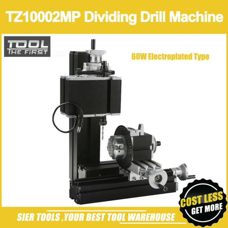 TZ10002MP 60W Electroplated Dividing Drill Machine/60W,12000rpm Electroplating Metal Drilling Machine with Dividing Plate