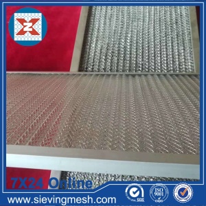 Washable Aluminum Pleated Media