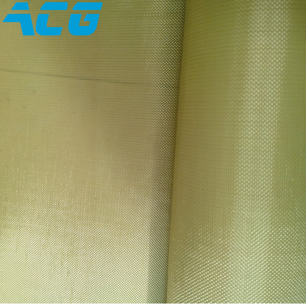 200D Kevlar fabric 60GSM Aramid fabric plain weave for airplane/boat model reinforcement