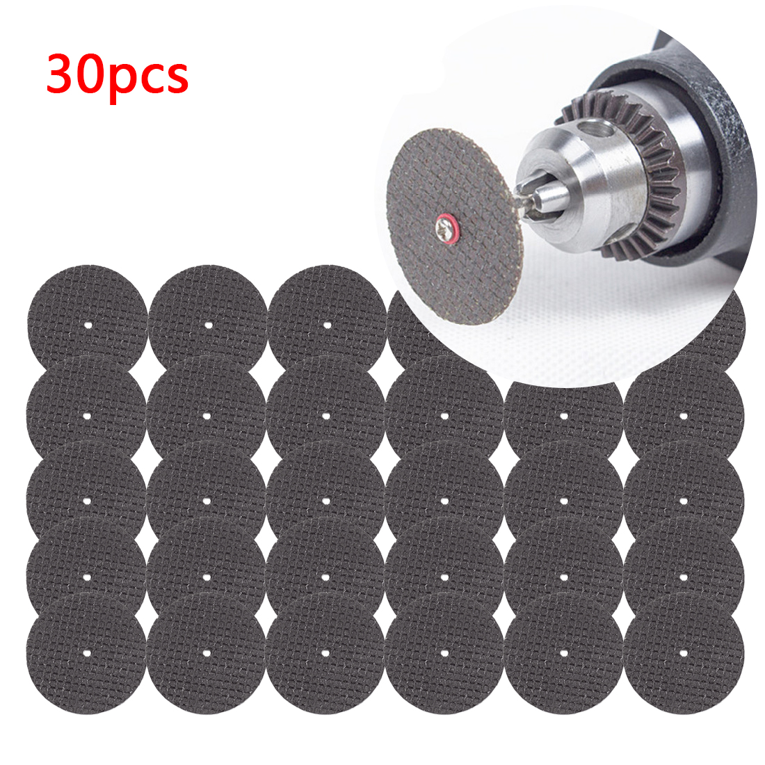 30pcs Metal Cutting Disc Tool Accessories Abrasive Tools Grinder Rotary Tool Circular Saw Blade Woodworking metal Drill Rotary