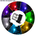 Mini LED Car Light Auto Interior USB Atmosphere Light Plug And Play Decor Lamp Emergency Lighting PC Auto Products Car Accesso