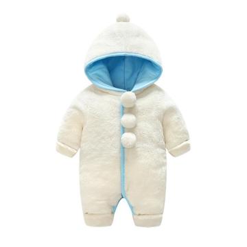Orangemom official store winter Baby Clothing soft fleece jumpsuit , soft baby coats for infant girls clothes new born outerwear