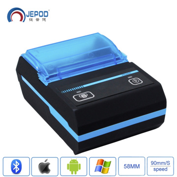 JP-5806LYA 58mm Portablle Android Bluetooth Thermal Printer Receipt Printer for mobile POS printer with bluetooth ticket printer