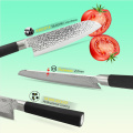 Chef knife kitchen knife Steel 7" Japanese Style Kitchen Meat Cleaver fruit vegetable Non-stick x30cr14 stainless steel knife