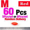 300pcs Red M