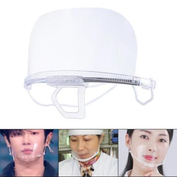 1/10Pcs Reuseable Transparent Face Shield Guard Screen Anti Oil Spitting Isolation Mask Facial Outdoor Visor Face Shield Cover
