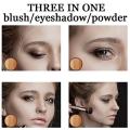 1pcs 3 In 1 Waterproof Long Lasting Blush Eyeshadow Balls Contour Colors Blusher Makeup Ball 8 Palette Blush Matte Powder F V1U0