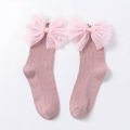 2019 Baby Socks 1-8Y Toddler Kids Baby Girl Child Kid Ankle High Lace Frilly Cotton Big Bow Princess Tutu Socks Wedding Wear