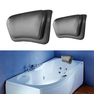 1PCS Spa Bath Pillow Bathtub Pillow Bathroom Neck Support Back Comfort Jacuzzi Bathtub Tub Spa Accessories PU Soft Home Headrest