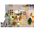 doll house big holiday villa diy wooden doll houses kitchen baby doll miniature kit dollhouse 1:12 accessories juguetes para ni