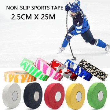 Non-slip Ice Hockey Bar Handle Wear-resistant Hockey Tape Badminton Bike Grip Handlebar Anti-slip Sticky Tape Sports Supplies
