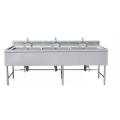 kitchen stainless steel sink work table