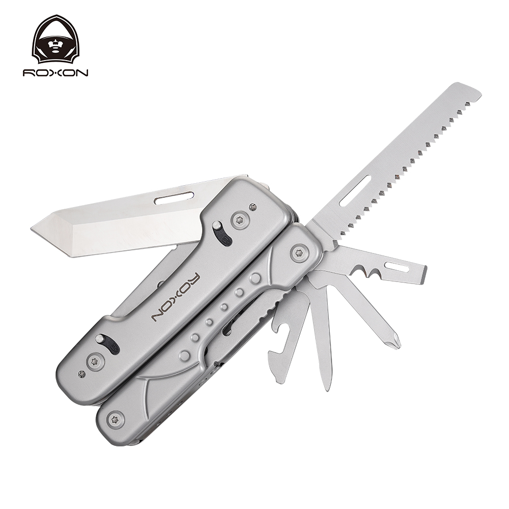 ROXON S802 Phantom Multi Tool Pliers and scissors with Replaceable Knife and Wire Cutters Innovative New 2020