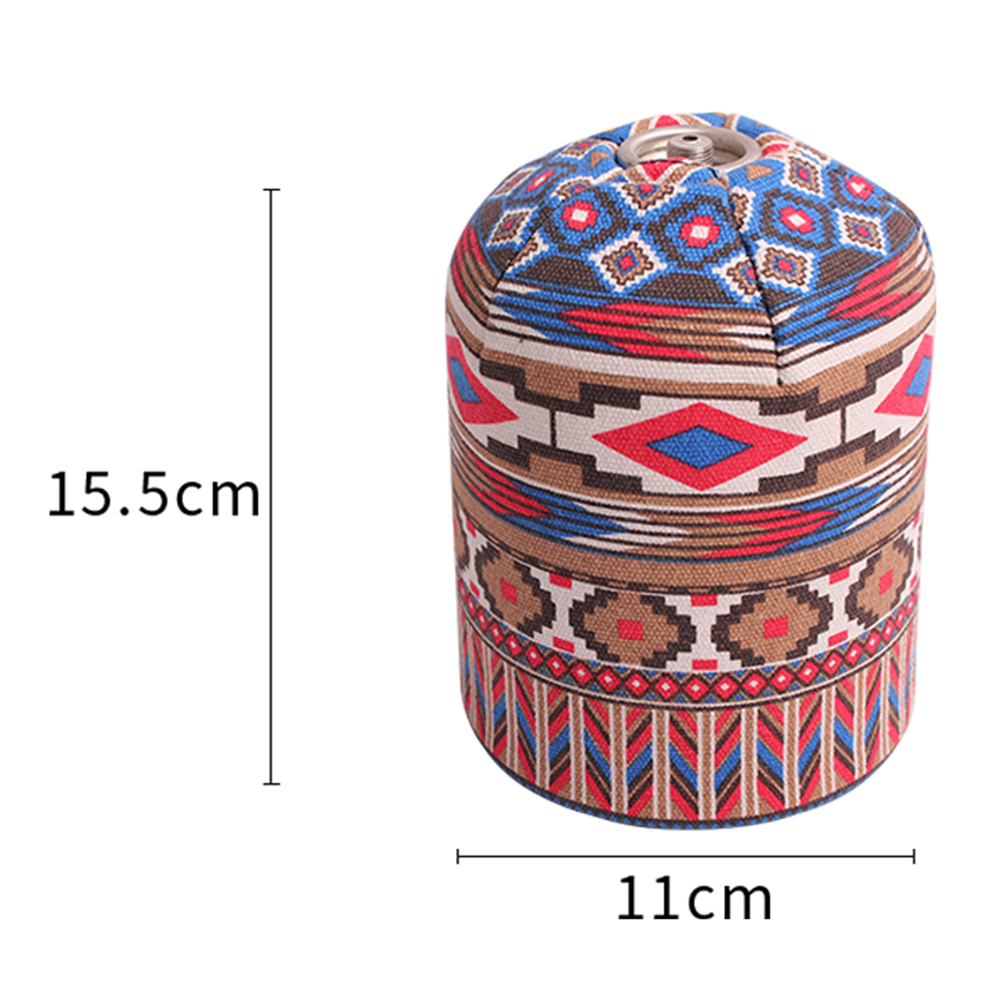Fuel Cylinder Storage Bag Outdoor Hiking Camping 450/230g Gas Canister Protective Cover Durable Canister Cover Storage Bag