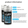 Sevich Natural Hair Wax Stick 75g Long Lasting Elegant Hair Wax For Male Hair Styling Clay Finishing Hair Cream Daily Use