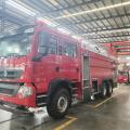 16 square foam fire truck customized