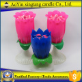 Smokeless Birthday Candle Flaming Flower